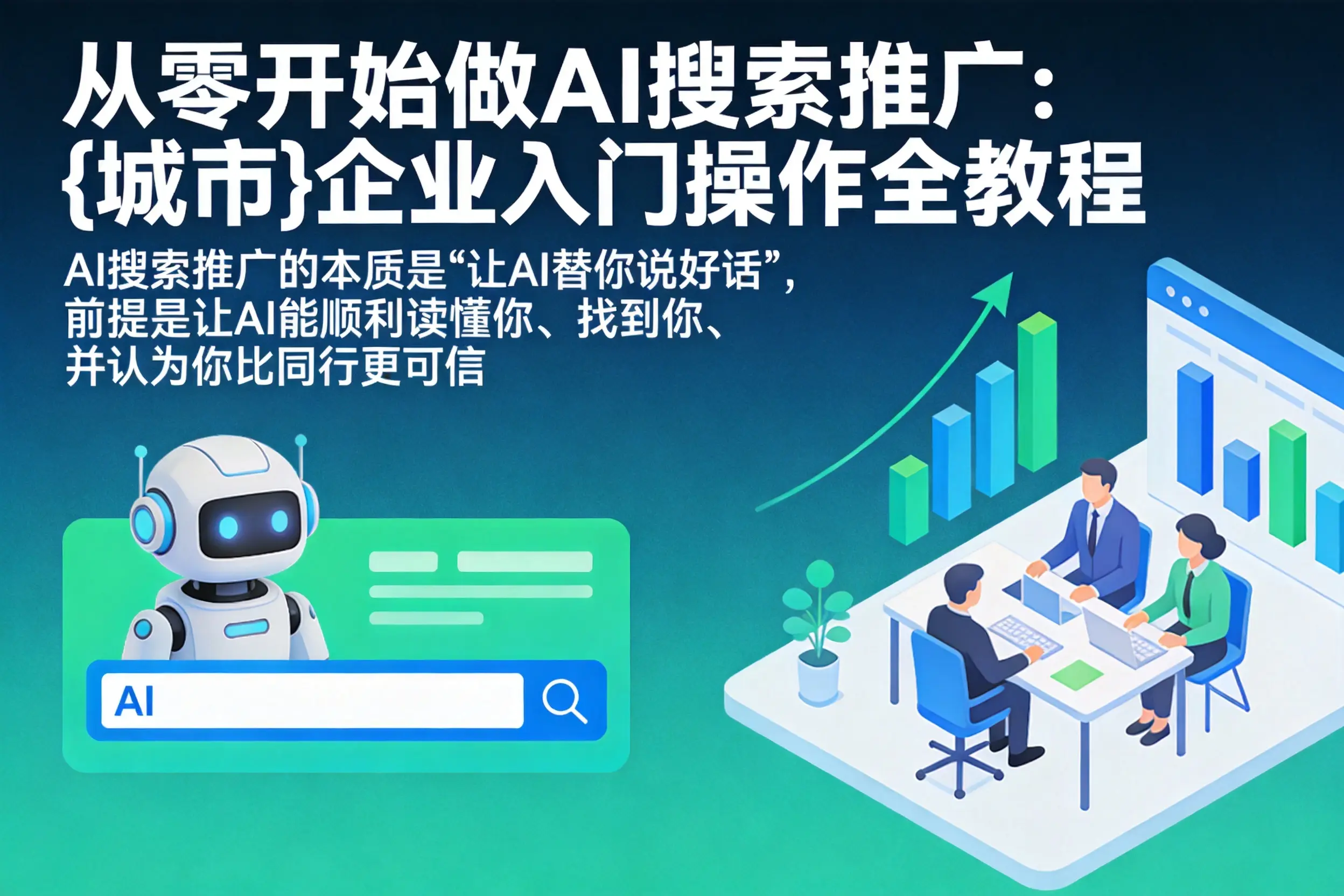 从零开始做AI搜索推广:北京企业入门操作全教程