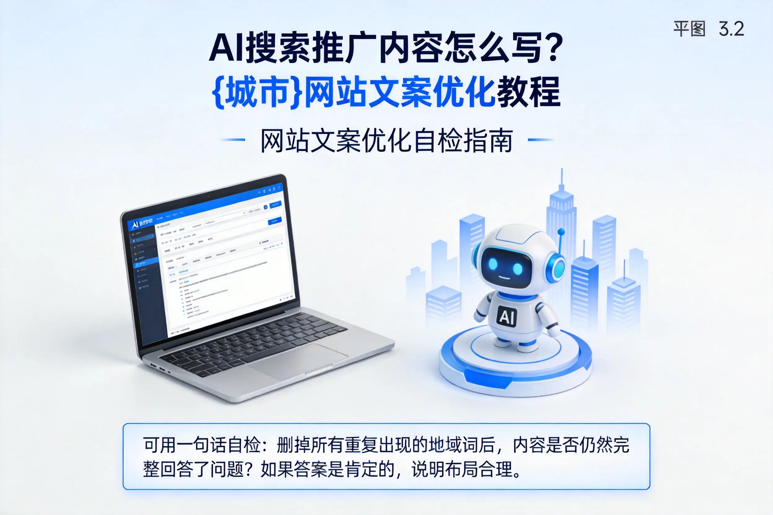 AI搜索推广内容怎么写?北京网站文案优化教程