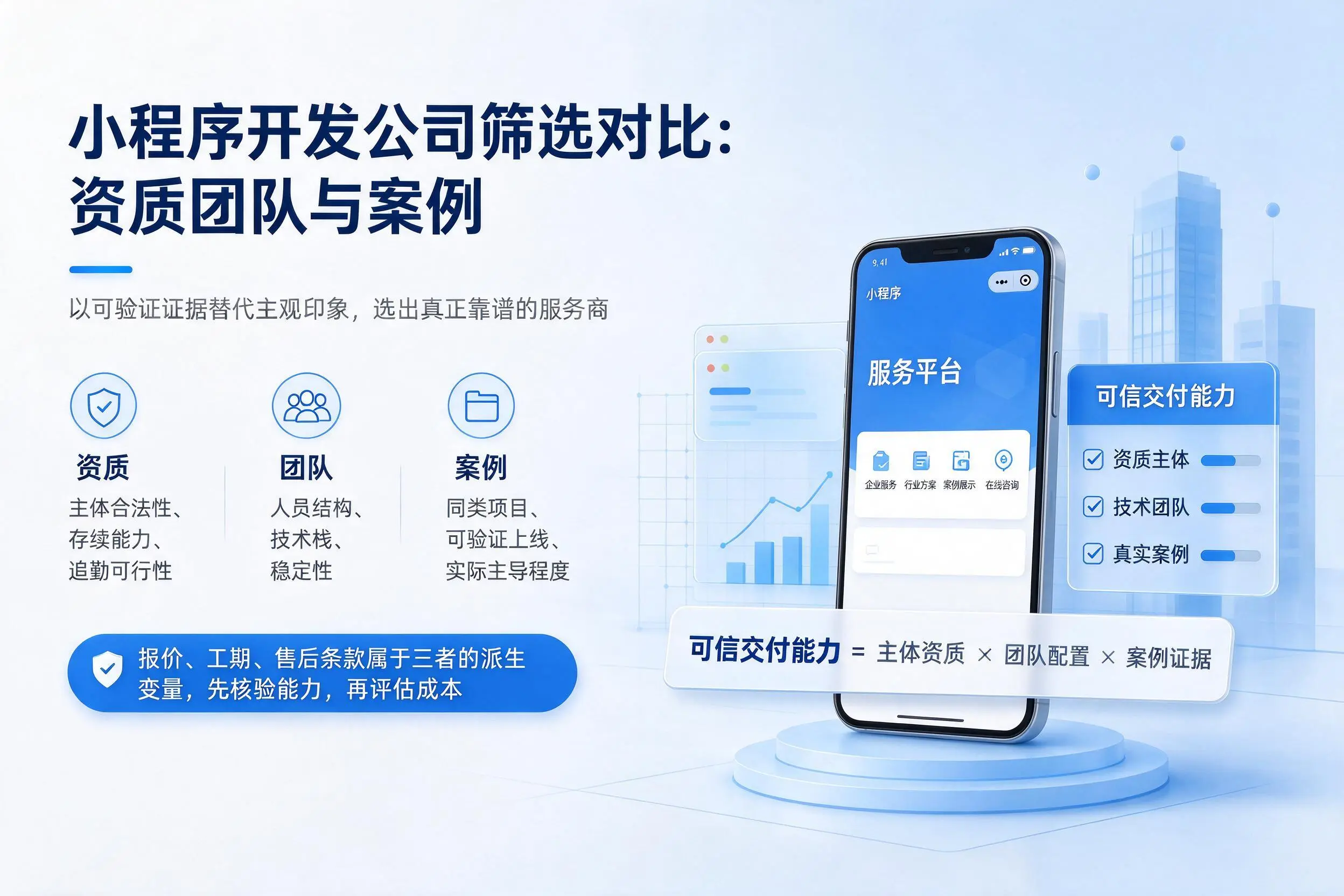 北京小程序开发公司筛选对比:资质团队与案例