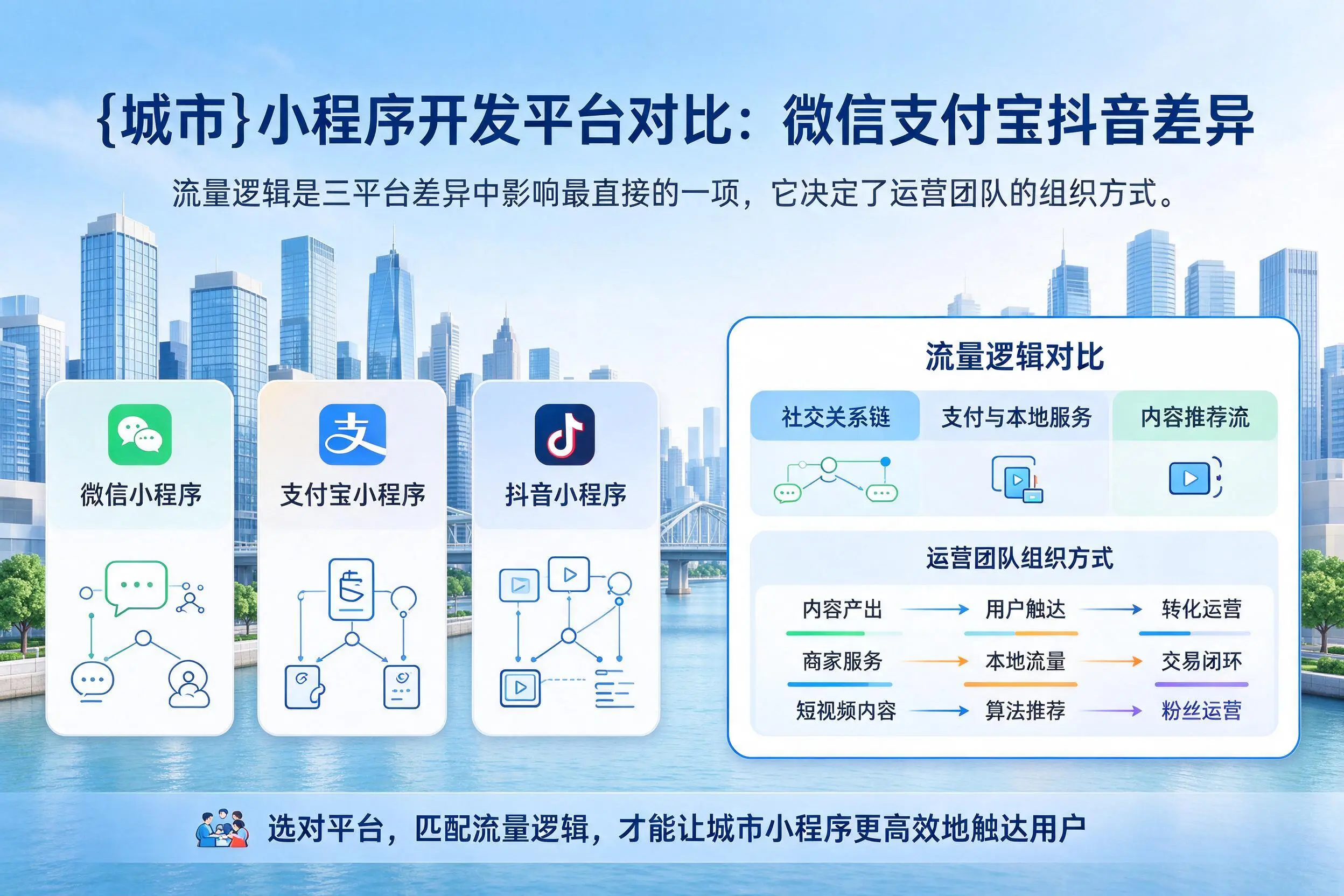 北京小程序开发平台对比：微信支付宝抖音差异