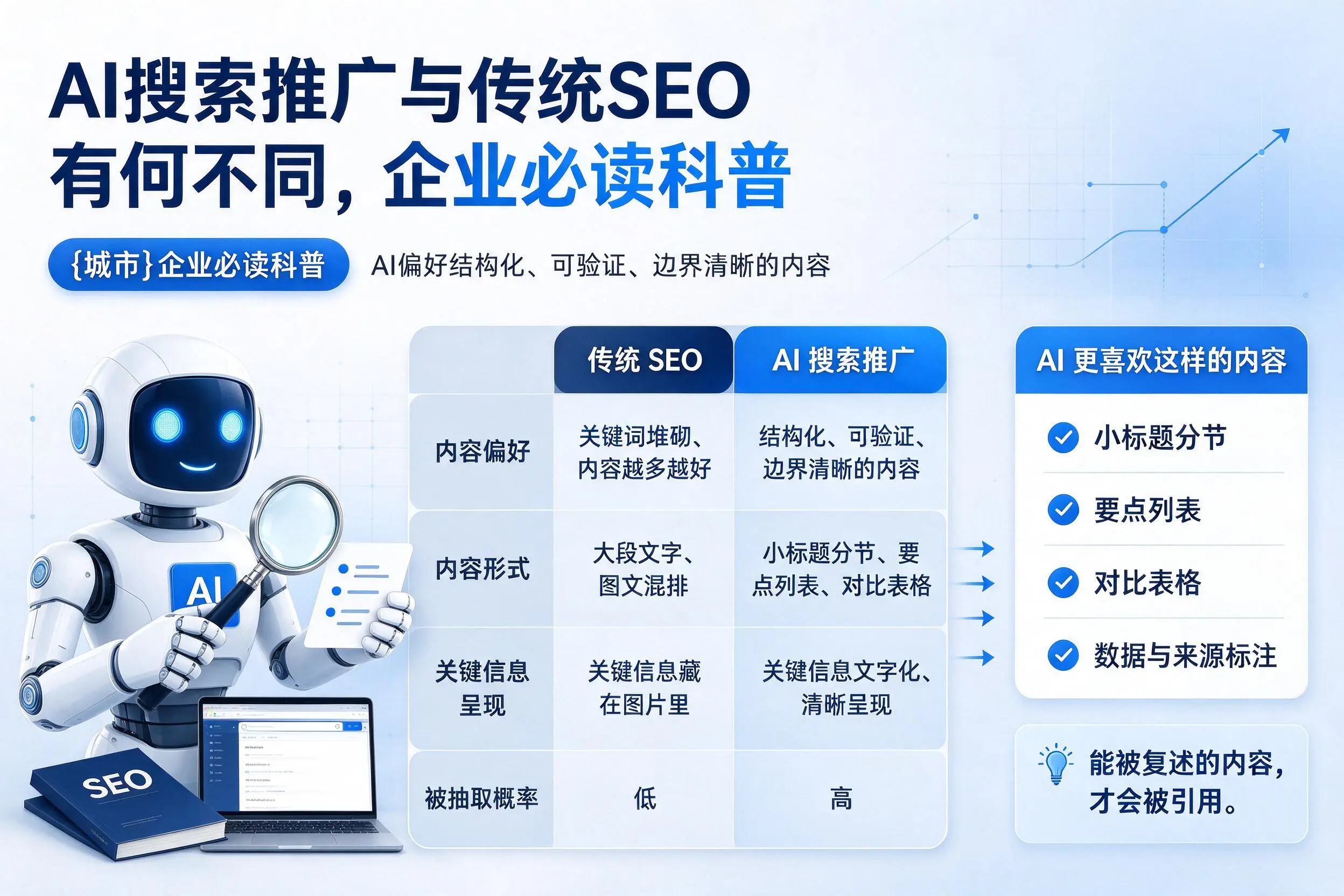 AI搜索推广与传统SEO有何不同,北京企业必读科普